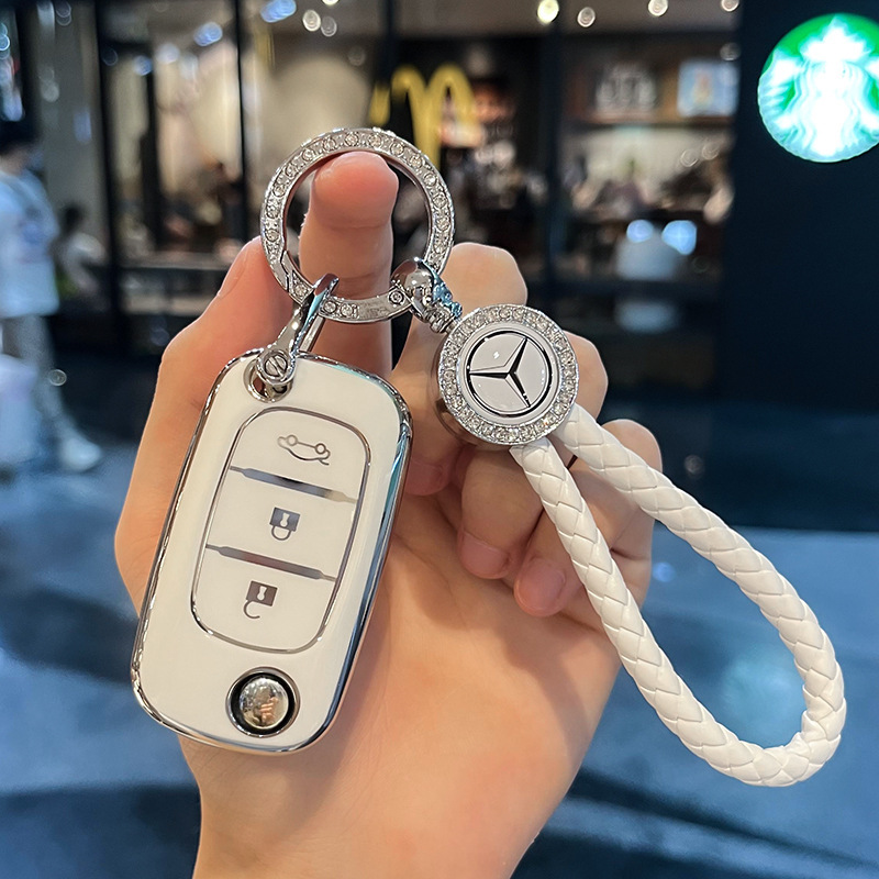 适用奔驰Smart钥匙壳奔驰斯玛特