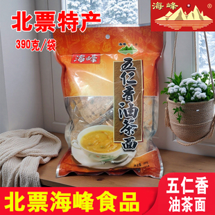北票海峰五仁香油茶面食品早餐冲泡老式油茶面 300克袋传统好糕点
