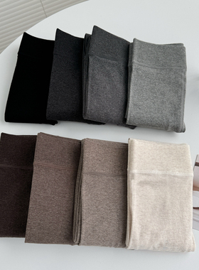 【金棉高弹】米图发热美腿连裤袜秋冬加绒日系平纹打底袜咖啡灰色