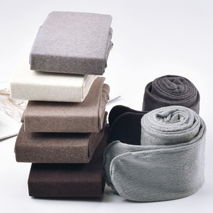 日系棉打底袜女黑灰踩脚秋冬季 米图金棉加绒显瘦800D连裤 袜加厚款