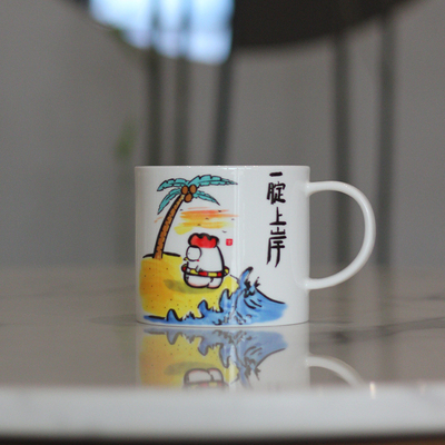 超人CR联名骨瓷马克杯个性创意杯