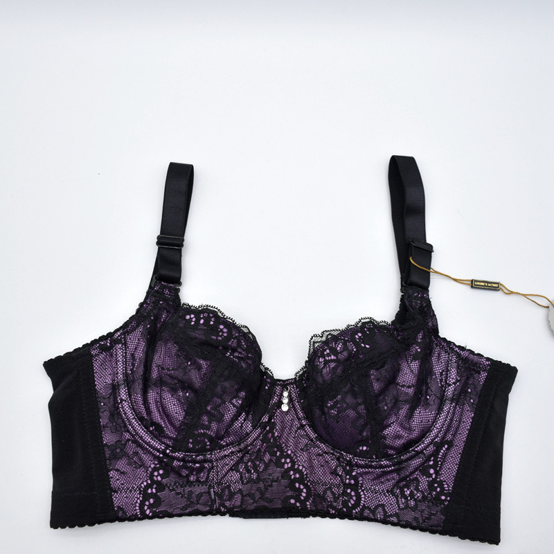 内衣女 小胸聚拢薄棉bcde杯有钢圈上托美背调整型文胸 露*色bm802