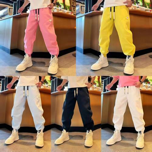 2025早春新款拉链束脚休闲裤