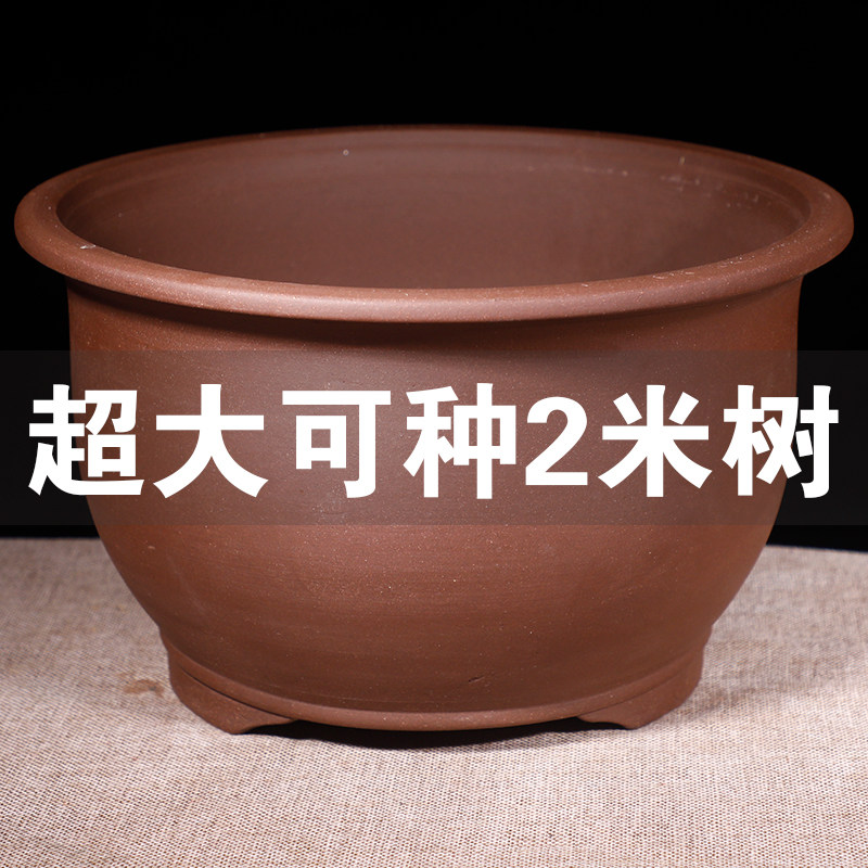 紫砂花盆大号三角梅花盆绿萝专用花盆阳台种菜盆陶瓷花盆特价清仓,鲜花速递/花卉仿真/绿植园艺,花盆,淘宝优惠券,粉丝福利购,淘宝优惠卷