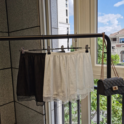 海岛丝透气宽松居家短款三分裤