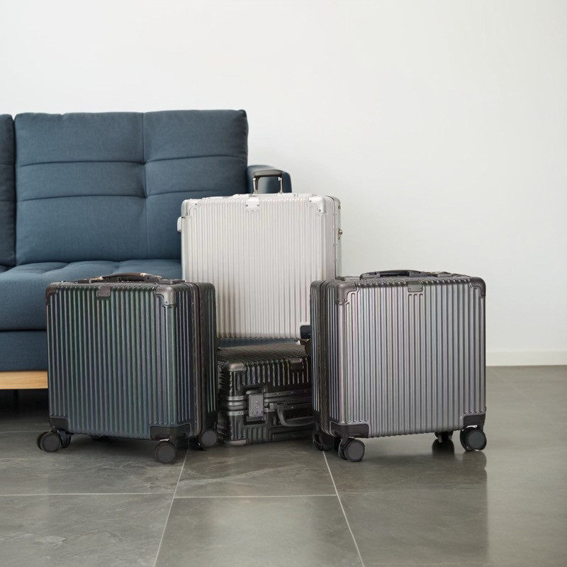 18寸密码箱锁复古铝框女20登机轻便小型商务男电脑迷你简约个性化