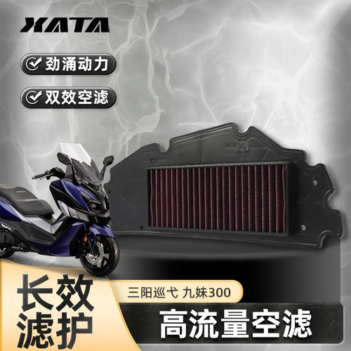 适用三阳巡弋CRUiSYM空滤JOYMAX九妹Z300改装XS300T GTS滤芯RV250