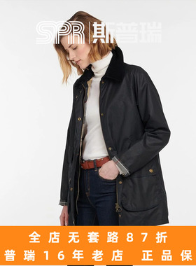 斯普瑞 Barbour 经典女款TAIN 涂蜡夹克风衣现货LWX1193 清仓特价