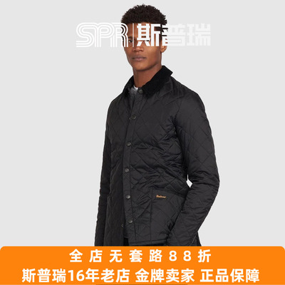 英国Barbour Heritage Liddesdale男款修身绗缝夹棉夹克外套 棉衣