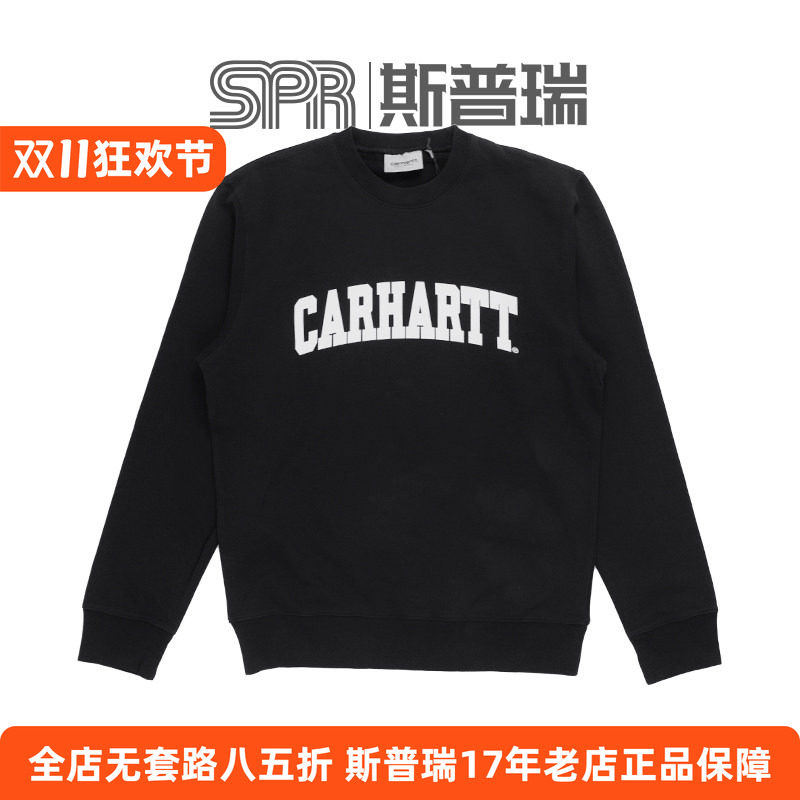 Carhartt WIP男装春夏经典字母简约潮流圆领卫衣028957清仓特价