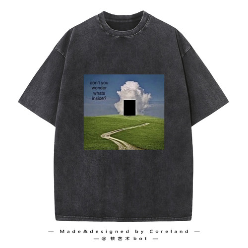 Coreland原创梦核怪核风T恤宽松