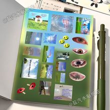 Coreland 梦核怪核贴纸书古早网核千禧年y2k旧网咕卡手账DIY素材