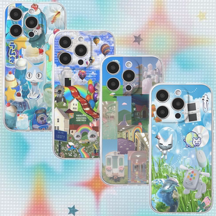 coreland怪核梦核风手机壳保护套小众千禧风苹果小米华为三星vivo