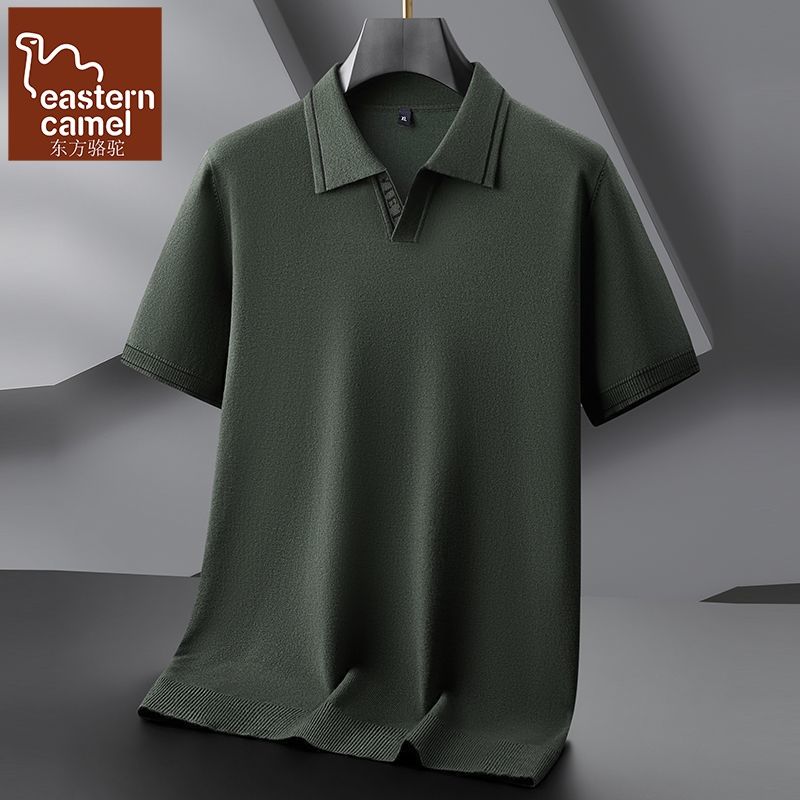 加肥大码男士短袖毛衣春秋