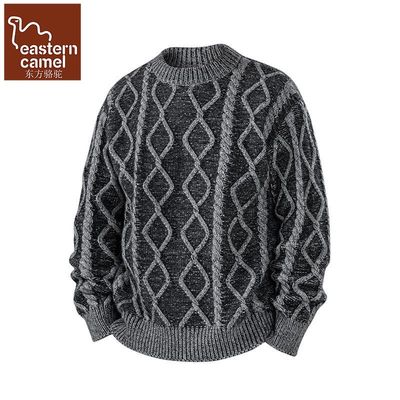 东方骆驼高端潮牌粗针麻花