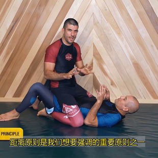 Gracie格雷西柔术2.0教程巴柔徒手防卫近身缠斗地面控制系统教学
