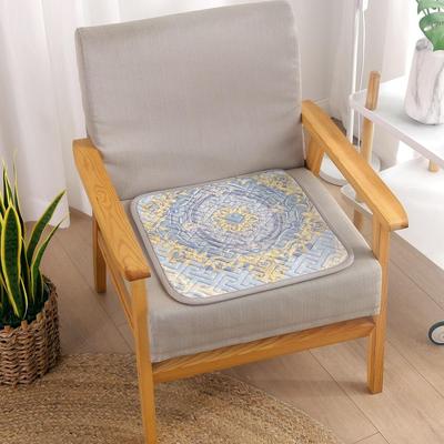 刺绣实木餐椅垫四季防滑可拆洗