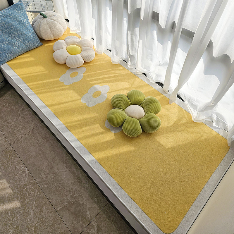 奶油风飘窗垫窗台垫定制飘窗毯子垫四季通用阳台垫子坐垫2025新款