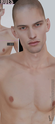 模拟人生4人物mod丨男丨CS丨仿真人衣服化妆皮肤 Sims4补丁