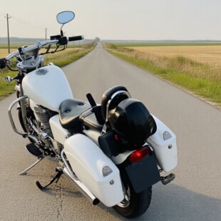 太子摩托车挂箱改装尾箱软靠边箱转向照明踏板车通用载货边箱带灯