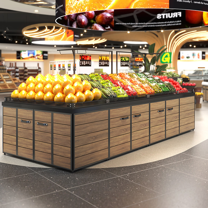 佳晨信水果货架展示架蔬菜水果超市货架中岛水果堆头胖东来生鲜架,商业/办公家具,水果架,淘宝优惠券,粉丝福利购,淘宝优惠卷