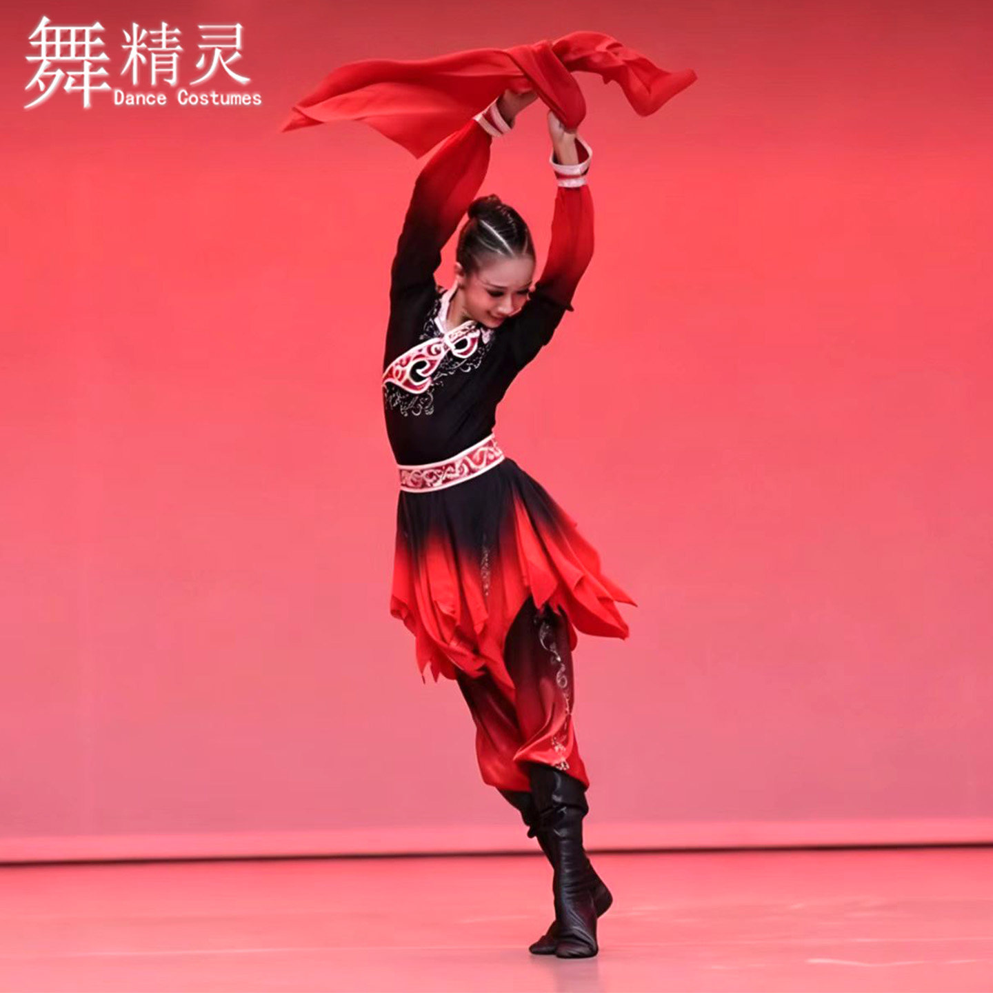 蒙族剧目焰舞蹈服飘逸筷子舞艺考