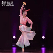 古典舞演出服中国舞醉花溪同款 舞蹈服飘逸练习练功艺考表演桃李杯