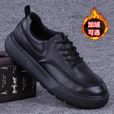 外贸男鞋真皮2025秋冬新款