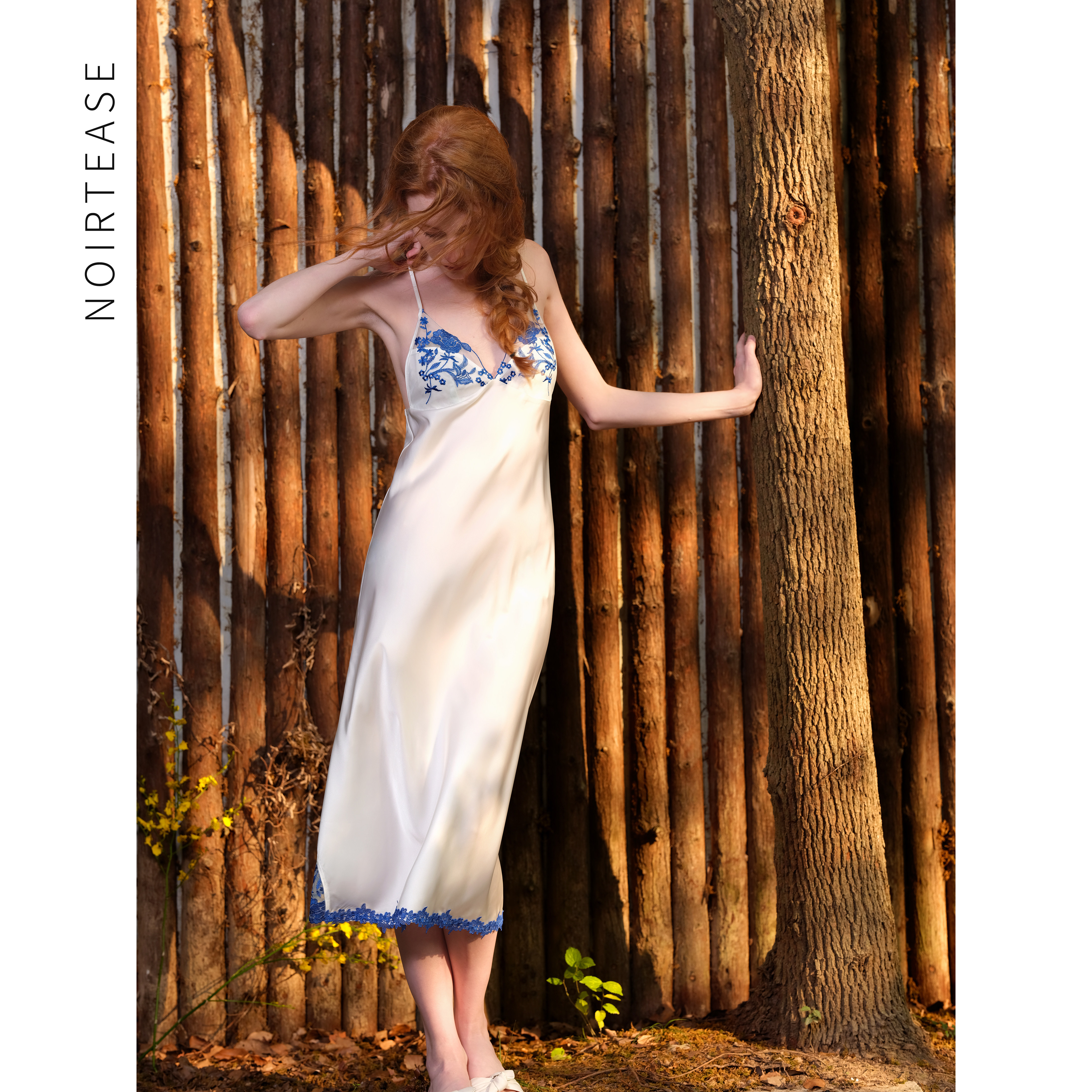 NoirTease春秋性感缎面法式女神长款吊带睡裙蕾丝睡衣女打底新婚,女士内衣/男士内衣/家居服,睡裙,淘宝优惠券,粉丝福利购,淘宝优惠卷