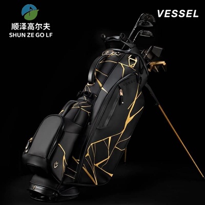 支架包高尔夫球包VESSEL轻便刺绣
