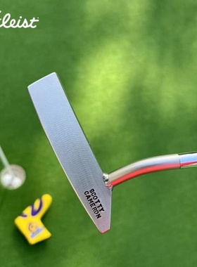 卡梅隆圈T高尔夫推杆SCOTTY CAMERON工匠系列小手印记直条带证书