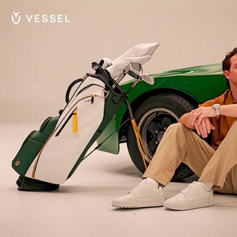 26新品VESSEL限量高尔夫球包9寸男大师赛纪念版支架包7格女士球包
