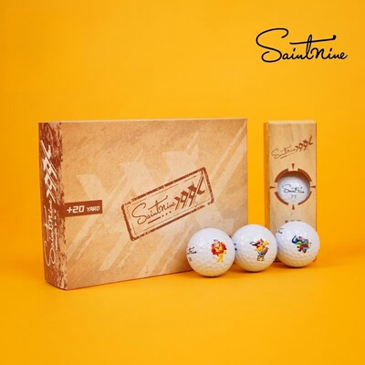 Saintnine森特耐高尔夫球新款X系列超标球golf三层球多层球