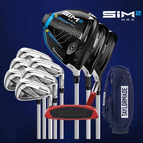 TaylorMade泰勒梅高尔夫球杆套杆女高容错远距离球杆SIM2 MAX