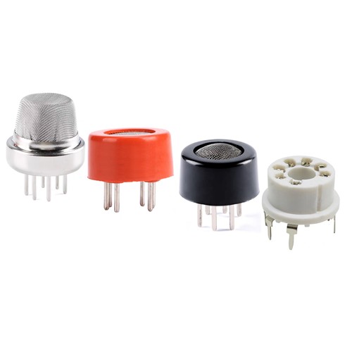 烟雾/酒精/一氧化碳/可燃气体传感器MQ-2 3/4/5/6/7/8/9MQ135底座