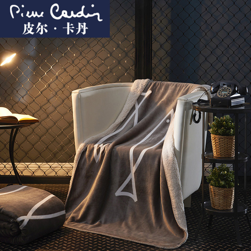 皮尔卡丹法兰绒毛毯加厚保暖羊羔绒双层冬季小毯子单双人午睡被子|msdalam kategori seperai dan bantal, selimut Leisure/selimut bulu/Carpet - dari Buy2taobao.com untuk memberikan perkhidmatan ejen Taobao profesional membeli