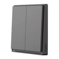 Настенный переключатель e1 Zero Fire Double Key (отдаленная горная зола)