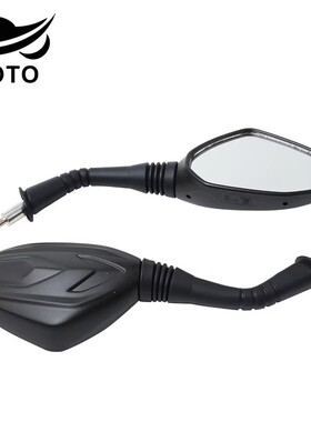 适用豪爵USR125/VS125/AFR125原装后视镜HJ125T-21/22A/27A反光镜