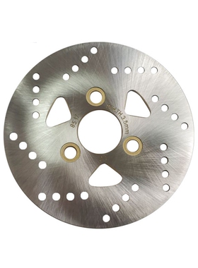 适用豪爵VF100E/HJ100T-8C/VS125 HJ125T-22A国四前刹车盘碟刹盘