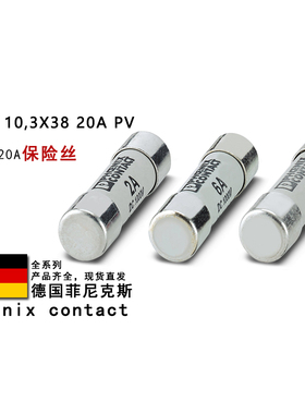 FUSE 10.3X38 2A PV 3061295 3061305 3061318 菲尼克斯保险丝