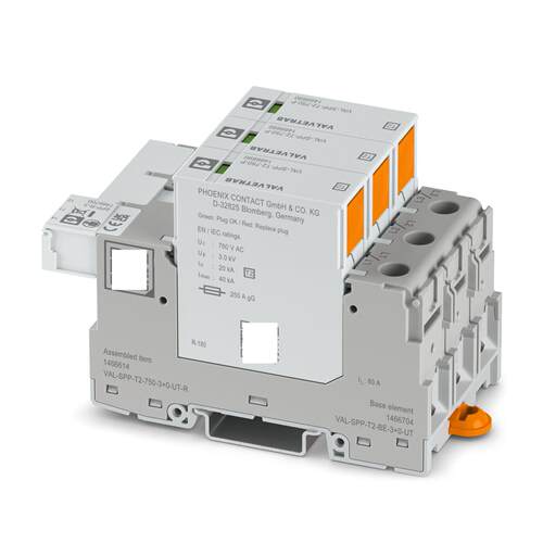 VAL-SPP-T2-750-3+0-UT-R 1466614 2920272菲尼克斯2类电涌保护器