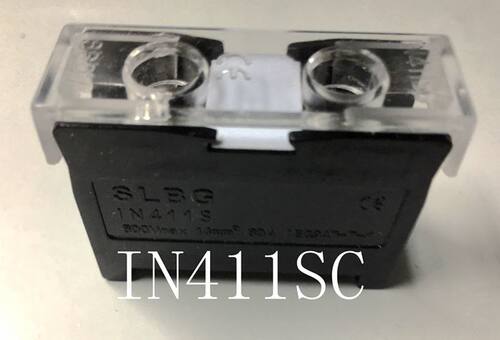 IN 411SB-C IN 411BK 1P 60A 8-14mm 接线端子 欧式端子座