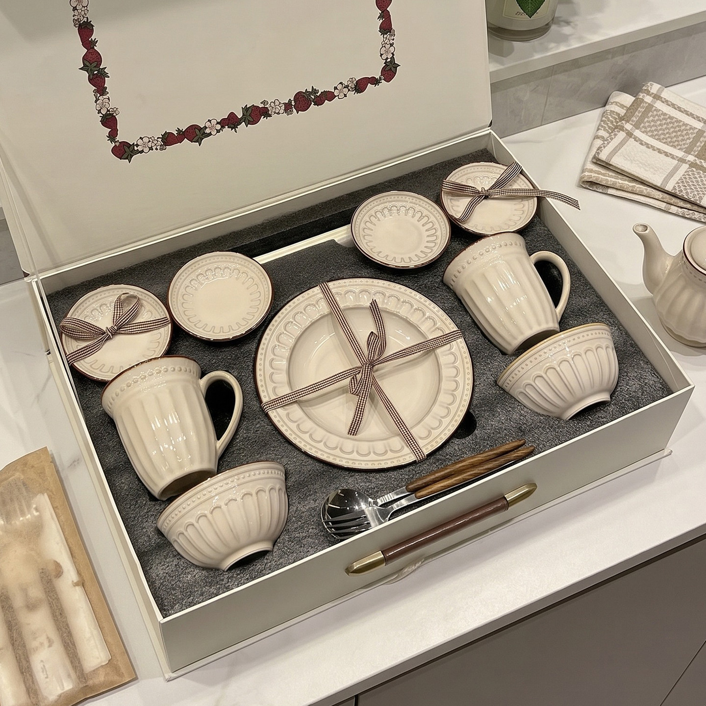 【中古风复古侘寂治愈力餐具】