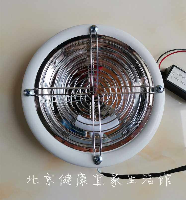 圆形车载冷阴极紫外线消毒灯杀菌灯医院120车救护车灭菌灯12V24V