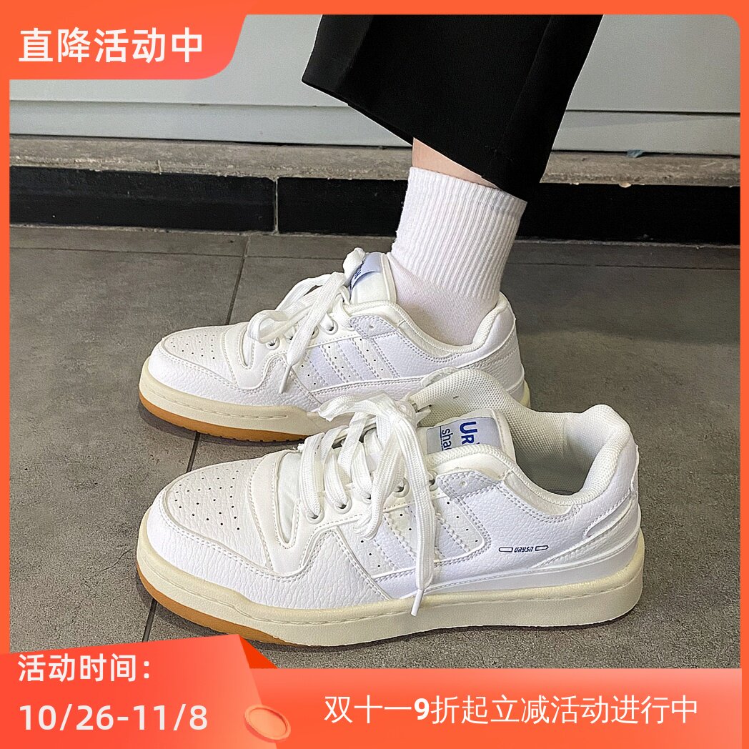港风男鞋ins超火百搭情侣板鞋2023春季新款运动休闲系带小白鞋女使用感如何?