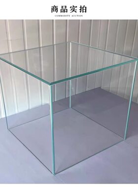 定制佛像透明乐高防尘罩玻璃展示柜珠宝首饰品手办商场小型玻璃罩