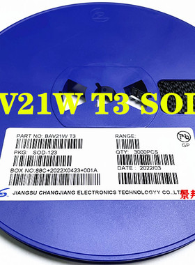 BAV21W BAV21WS T3 SOD-123/SOD323 1206 200V/200mA 贴片二极管