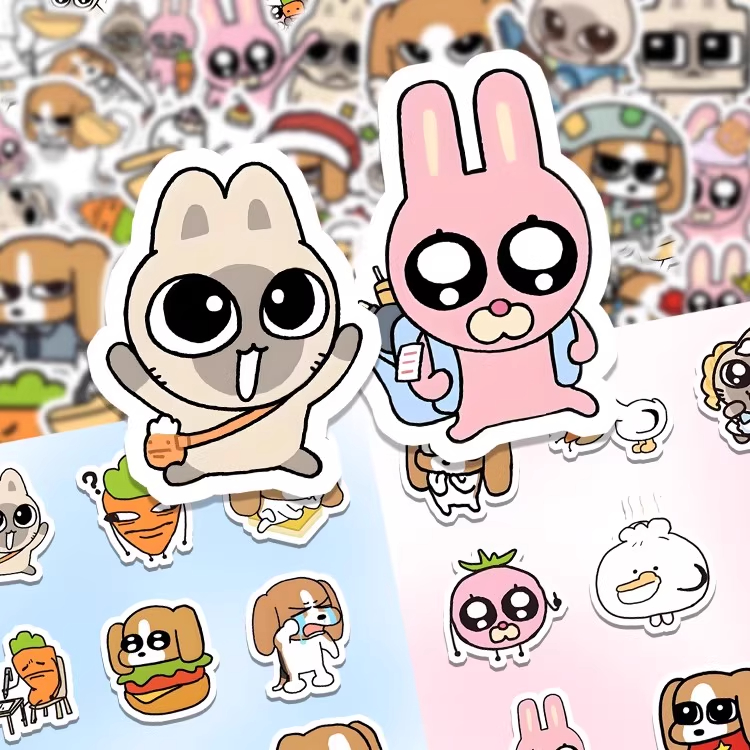 暹罗厘普沙雕表情包贴纸