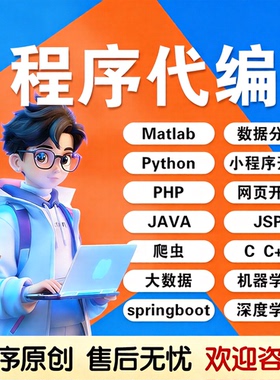 matlab代码帮做python代编程simulink建模复现仿真C#爬虫代做java