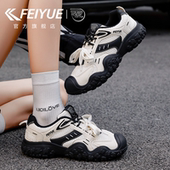网面丑萌徒步运动鞋 feiyue 女2026春夏新款 爆款 飞跃女鞋 透气网鞋